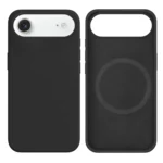 LindeCovers iPhone Air Silikonecover - MagSafe Kompatibel 15 Charcoal Gray Black