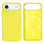 LindeCovers iPhone Air Silikonecover - MagSafe Kompatibel 32 Shiny Yellow