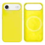 LindeCovers iPhone Air Silikonecover - MagSafe Kompatibel 55 Light Yellow