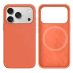 LindeCovers iPhone 17 Pro Silikonecover - MagSafe Kompatibel 27 Begonia