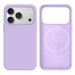 LindeCovers iPhone 17 Pro Silikonecover - MagSafe Kompatibel 76 Lilac