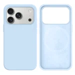 LindeCovers iPhone 17 Pro Silikonecover - MagSafe Kompatibel 43 New Sky Blue