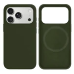 LindeCovers iPhone 17 Pro Silikonecover - MagSafe Kompatibel 48 Pine Forest Green