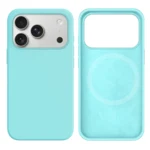 LindeCovers iPhone 17 Pro Silikonecover - MagSafe Kompatibel 44 Blue Sea