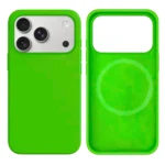 LindeCovers iPhone 17 Pro Silikonecover - MagSafe Kompatibel 31 Dark Green