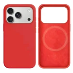 LindeCovers iPhone 17 Pro Max Silikonecover - MagSafe Kompatibel 39 Cranberry