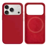 LindeCovers iPhone 17 Pro Max Silikonecover - MagSafe Kompatibel 36 Rose Red