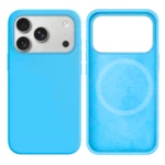 LindeCovers iPhone 17 Pro Max Silikonecover - MagSafe Kompatibel 16 Blue