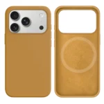 LindeCovers iPhone 17 Pro Max Silikonecover - MagSafe Kompatibel 28 Golden