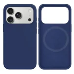 LindeCovers iPhone 17 Pro Max Silikonecover - MagSafe Kompatibel 57 Ice Ocean Blue