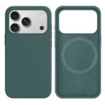 LindeCovers iPhone 17 Pro Max Silikonecover - MagSafe Kompatibel 58 Pine Needle Green