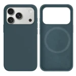 LindeCovers iPhone 17 Pro Max Silikonecover - MagSafe Kompatibel 72 Granny Gray