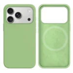 LindeCovers iPhone 17 Pro Max Silikonecover - MagSafe Kompatibel 1 Mint Green