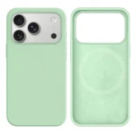 LindeCovers iPhone 17 Pro Max Silikonecover - MagSafe Kompatibel 68 Pistachio
