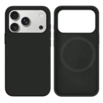LindeCovers iPhone 17 Pro Max Silikonecover - MagSafe Kompatibel 34 Olive