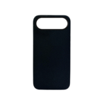 LindeCovers iPhone Air – Ægte Læder Bagside Cover Black