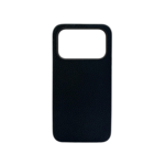 LindeCovers iPhone 17 Pro – Ægte Læder Bagside Cover Black