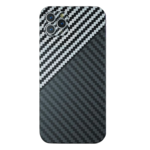 LindeCovers iPhone 11 Pro Carbon Cover 02 White/Black