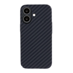 LindeCovers iPhone 16 Plus Carbon Cover 01 Black