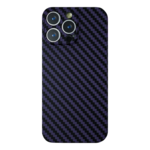 LindeCovers iPhone 16 Pro Carbon Cover 05 Dark Purple